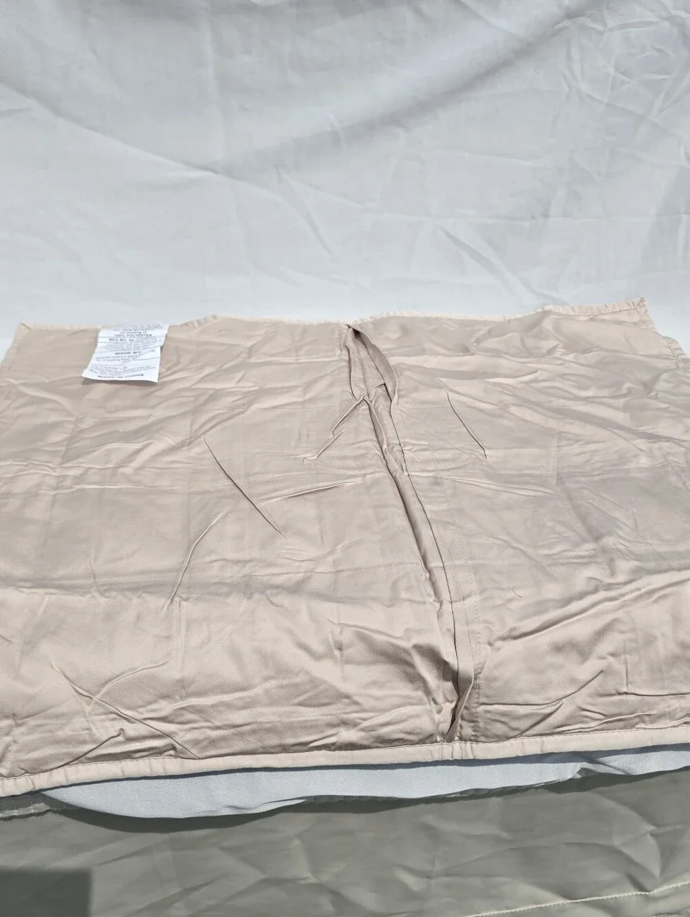 Quince Sand Quilt Box Set 100% Viscose From Orangic Bamboo *1 Standard Sham*